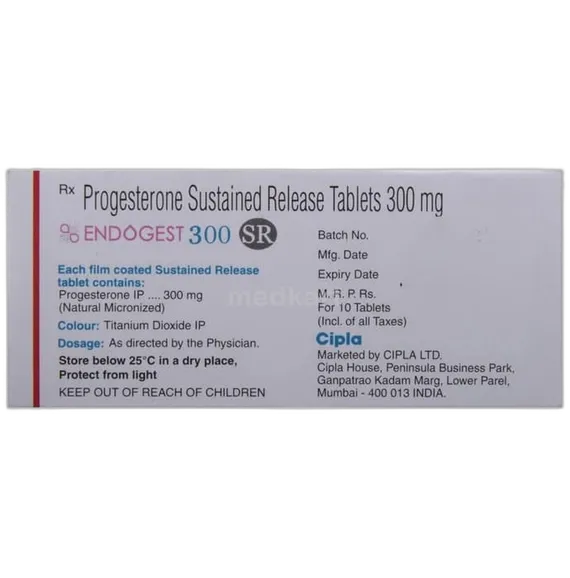 endogest sr 300mg tablet 10's